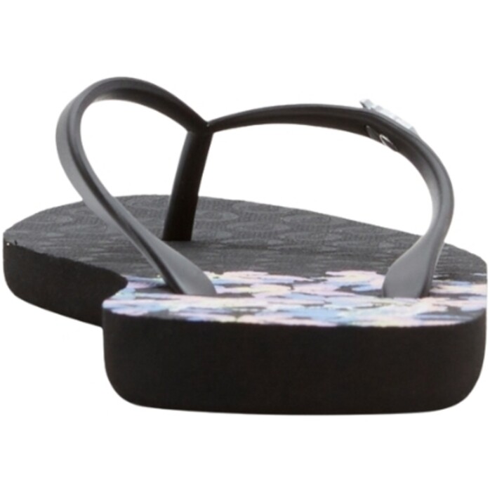 2024 Roxy Womens viva Stamp II Flip Flops ARJL100683 - Black / Boysenberry